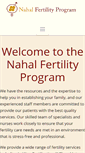 Mobile Screenshot of nahalfertility.com